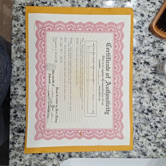 Ron Haley Custom Cue Stick - Picture 8 of 9